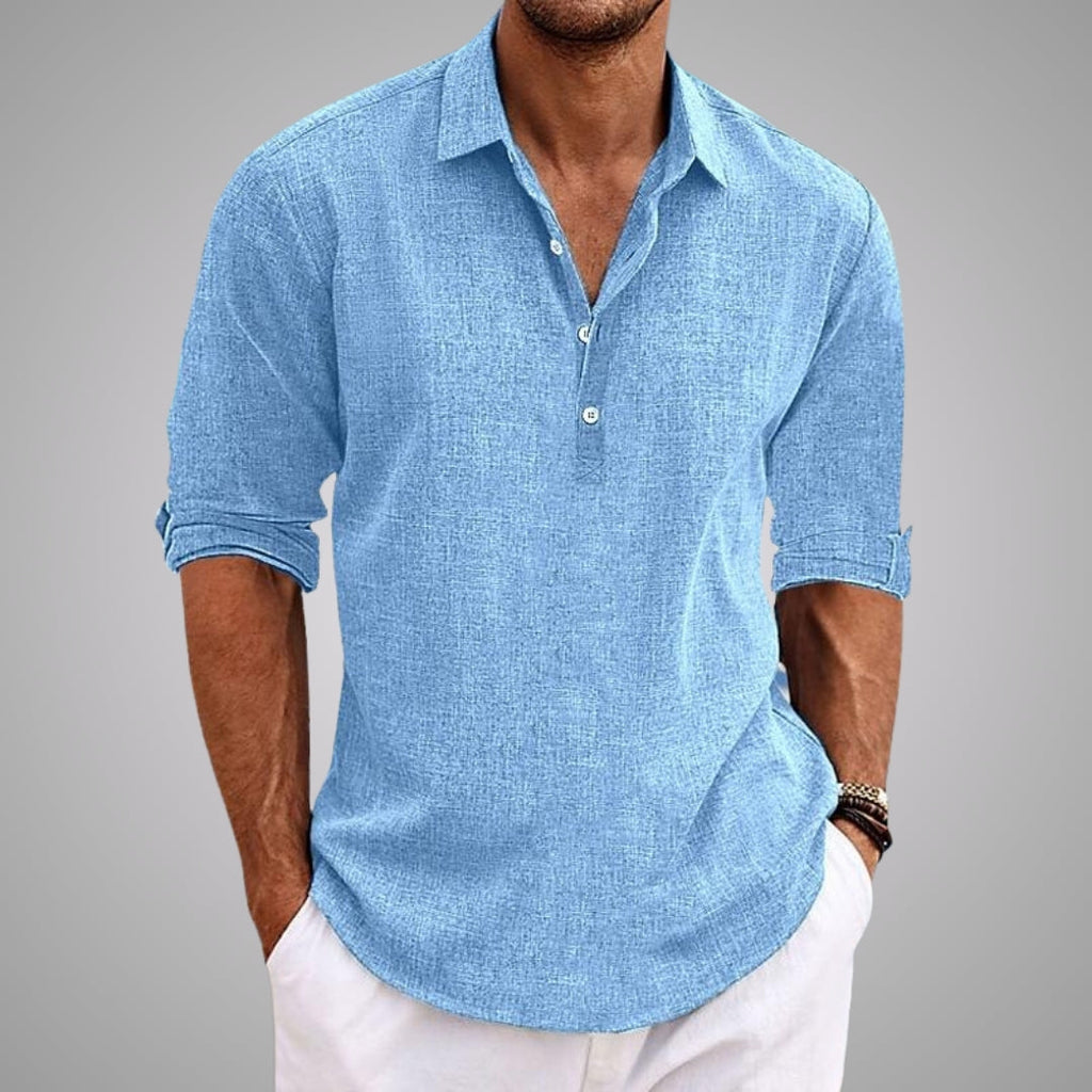 DELACROIX | Camisa casual chic – Oferta 1+1 gratis