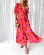 DELACROIX | Vestido Maxi Resplandor Solar (Edición limitada)