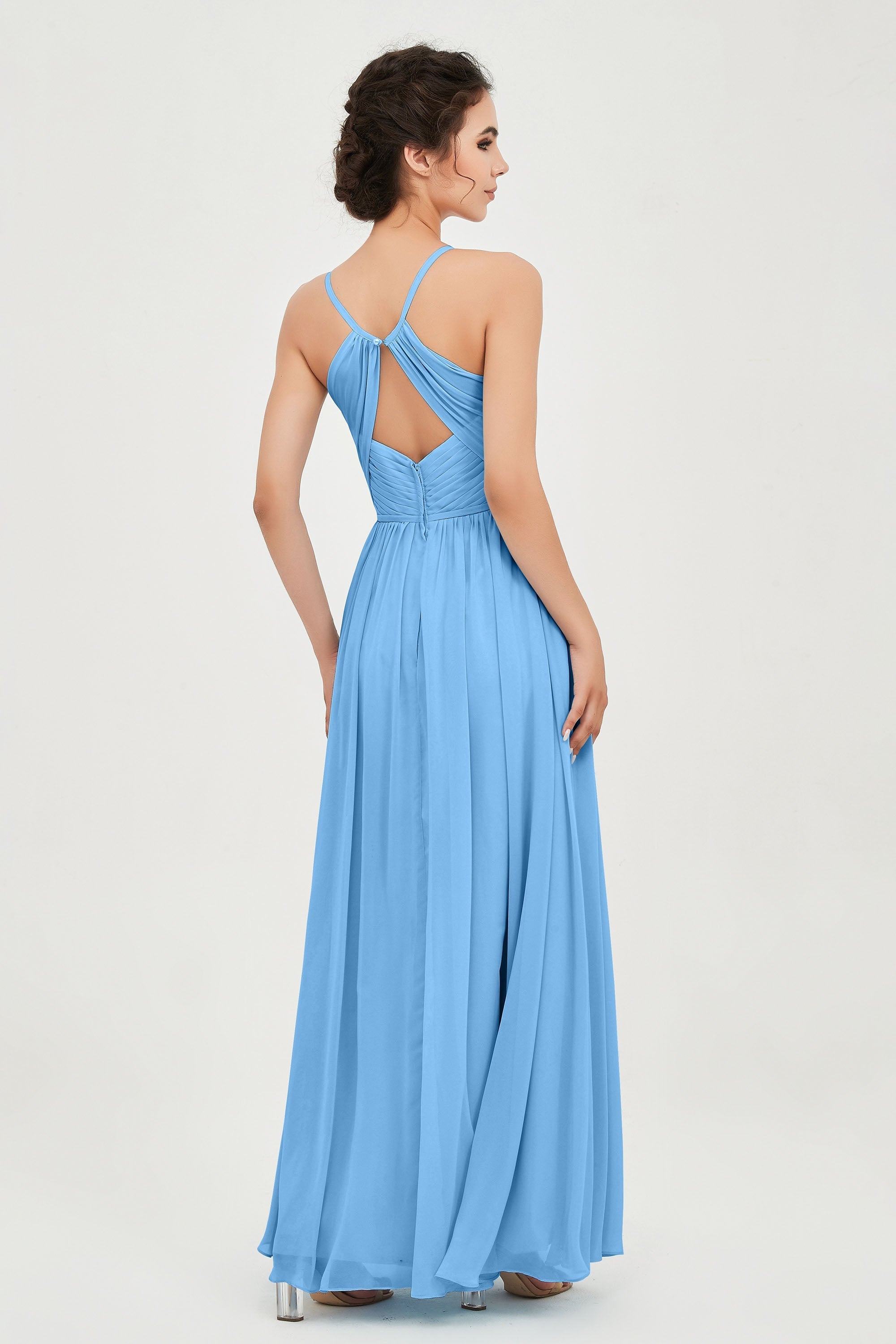 Naia | Vestido Maxi Halter Ligero