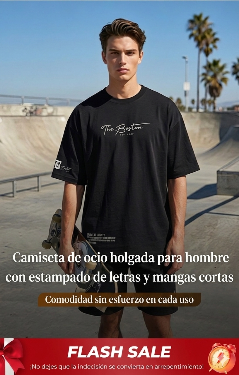 ¡50% de descuento ahora! Camiseta "The Boston"✨