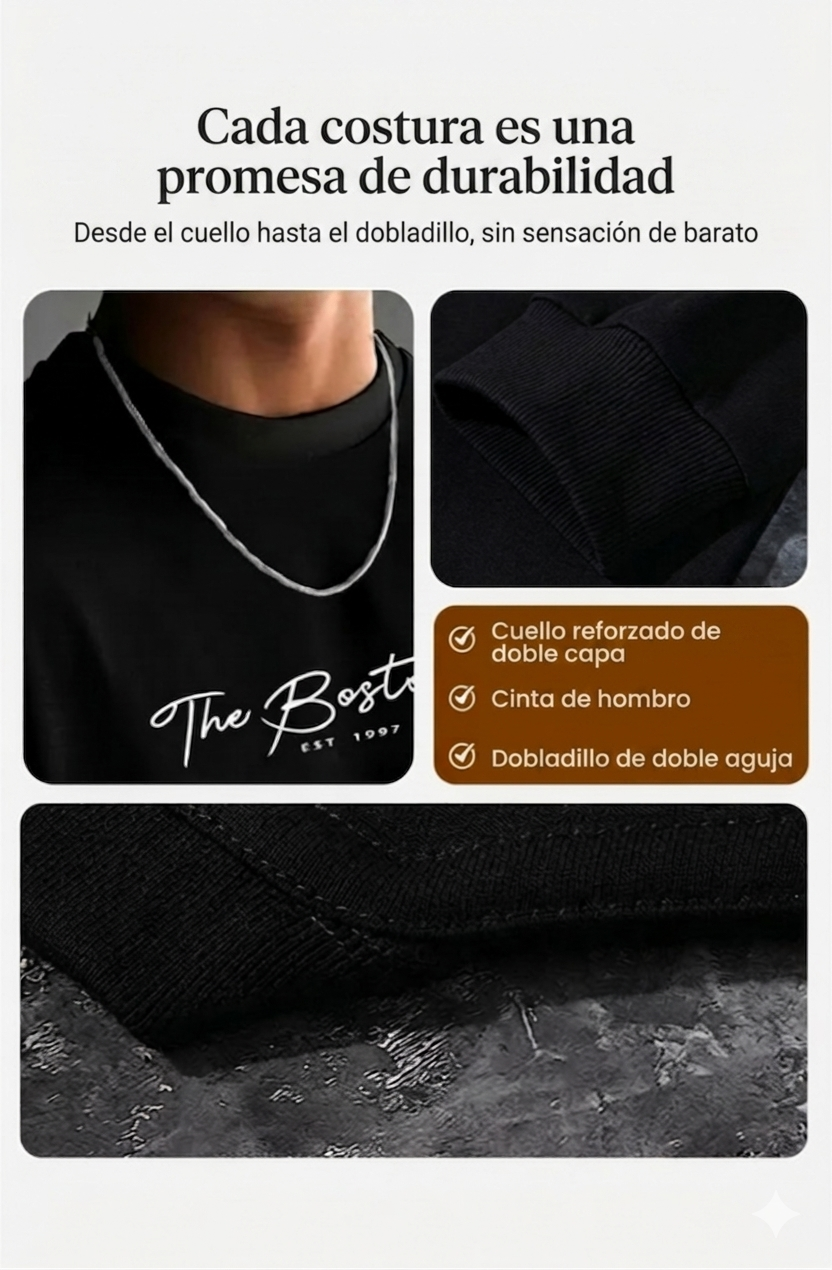¡50% de descuento ahora! Camiseta "The Boston"✨