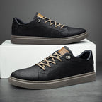Zapatillas Oxford de cuero