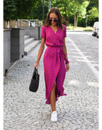 Julia - Vestido elegante con escote en forma de corazón y corte modelador que realza la silueta