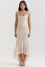 Dania™ Vestido de cintura entallada