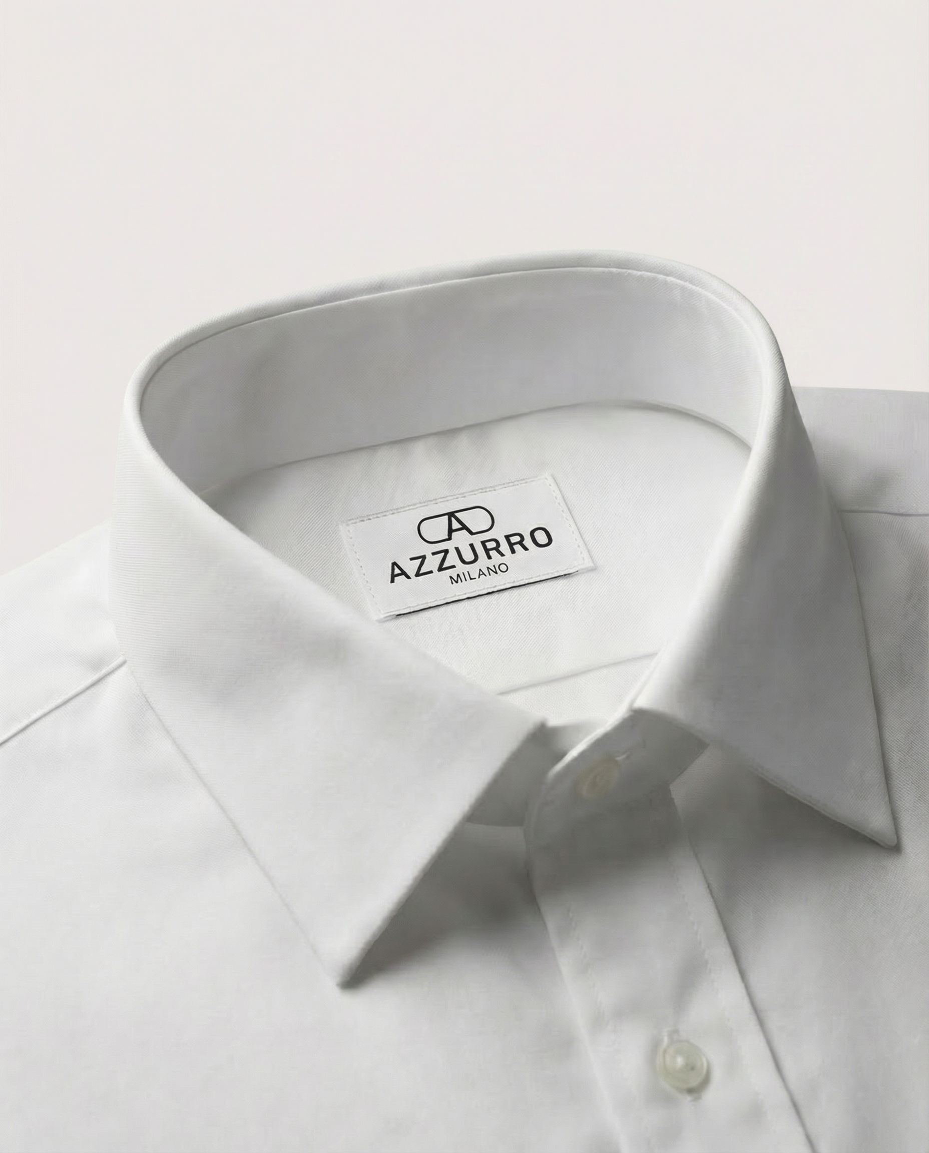 Camisa azul elastizada