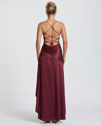 Aria | Vestido Largo Drapeado