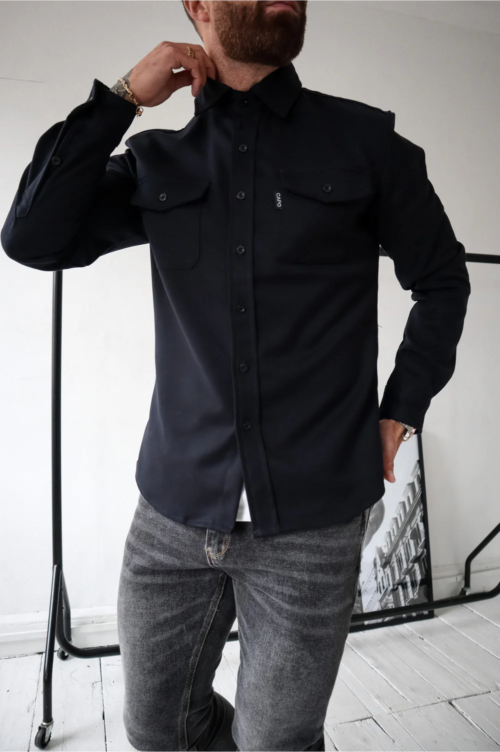 ADAM | Sobrecamisa de temporada: estilo moderno y versátil