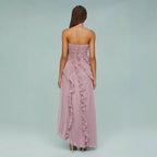 Olivia™ | Vestido largo con volantes