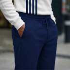 👕 ¡50% de descuento! 🔥 Conjunto para hombre con estampado gráfico – suéter y pantalón – estilo street casual, tela cómoda y combinación perfecta 👖