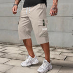 ⏳¡Último día de oferta! 50% de descuento 📢 Pantalones cargo Capri casual con cordón para hombre