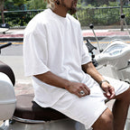Conjuntos deportivos sin mangas, casuales y de color sólido